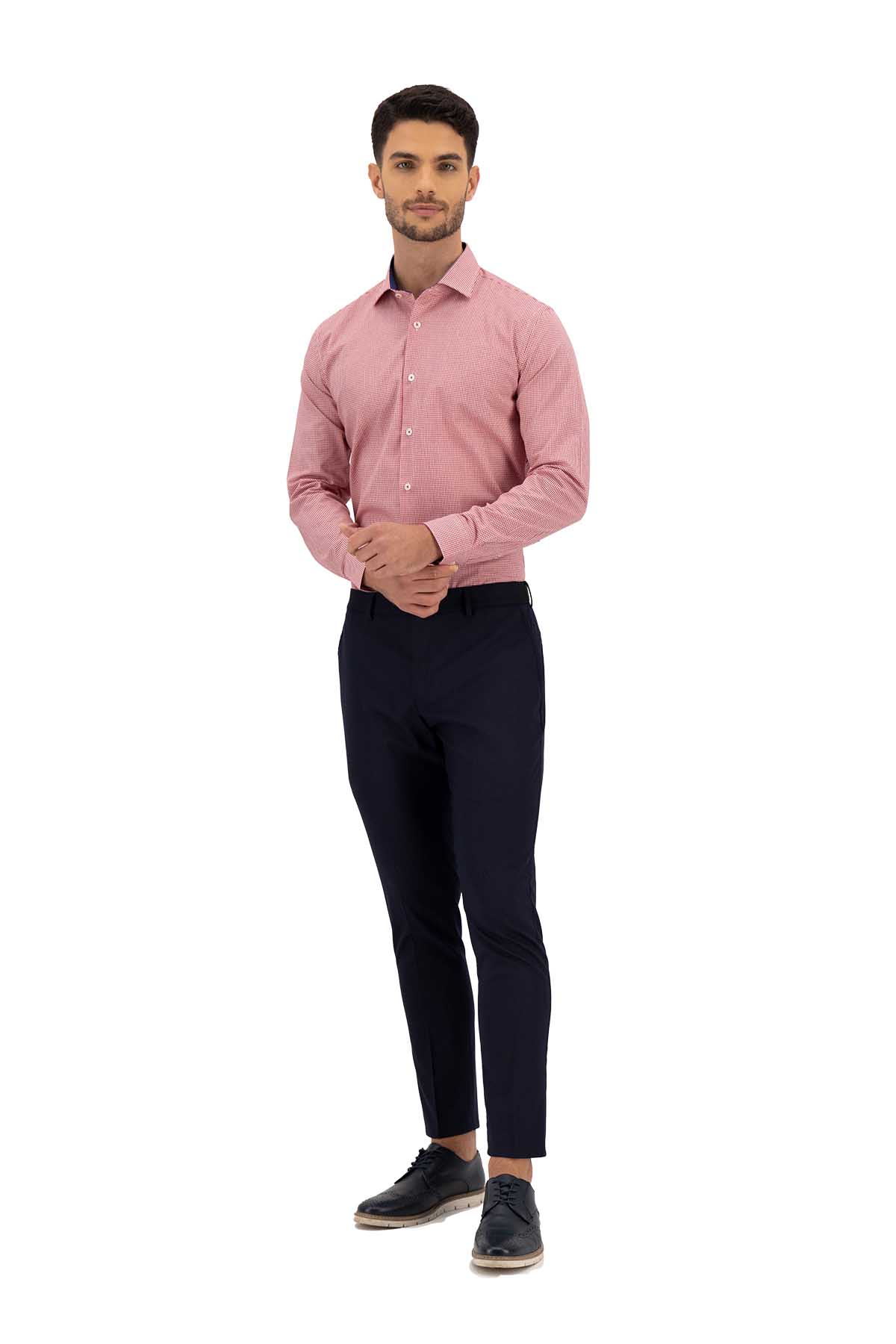 CAMISA CASUAL ROJOS CEREZA SLIM FIT LMENTAL image number 3