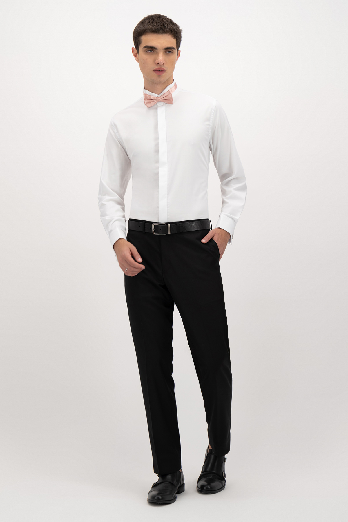 CAMISA CEREMONIA BAMBOO FIBER SLIM FIT LMENTAL image number 0