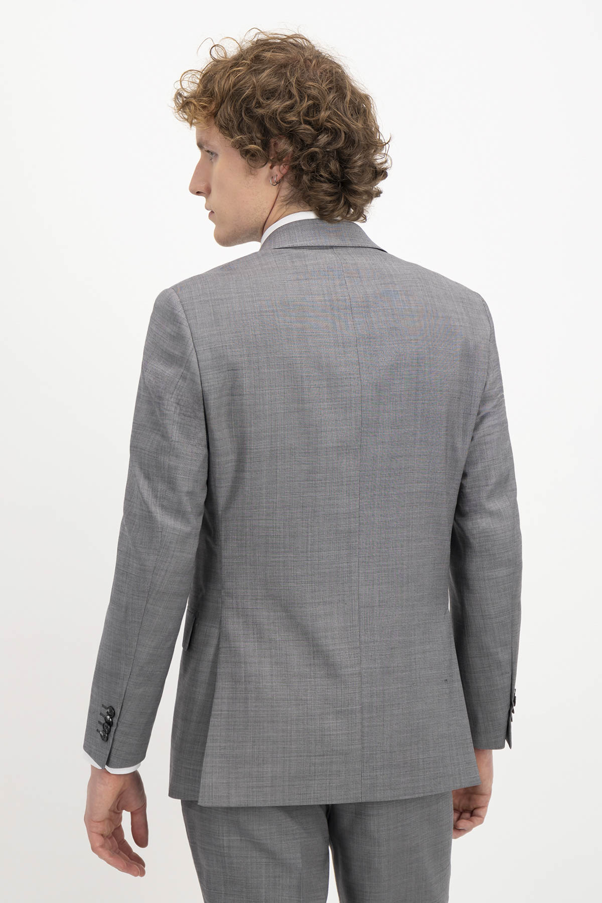 TRAJE FRESCO DI LANA CONTEMPORARY FIT LAMBERTI image number 2