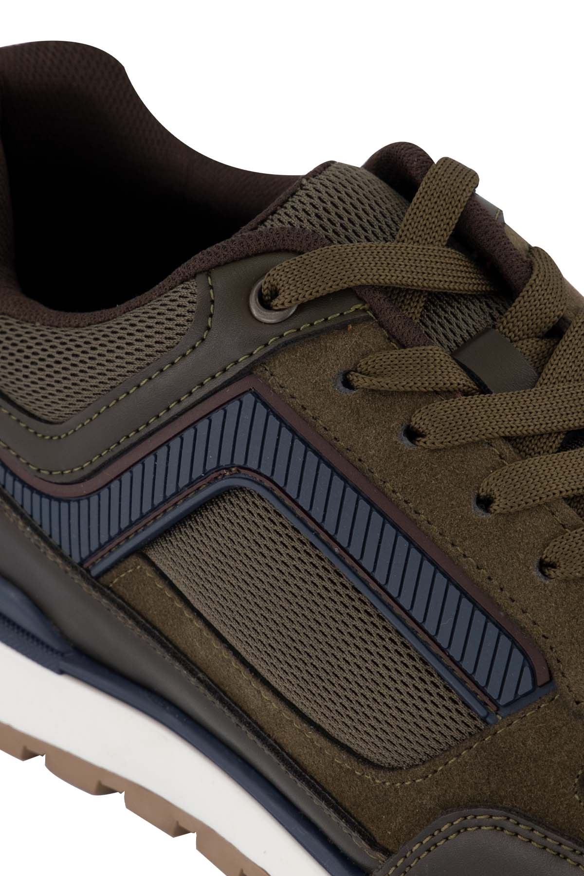 TENIS COLOR VERDE OBSCURO MENS FASHION image number 4