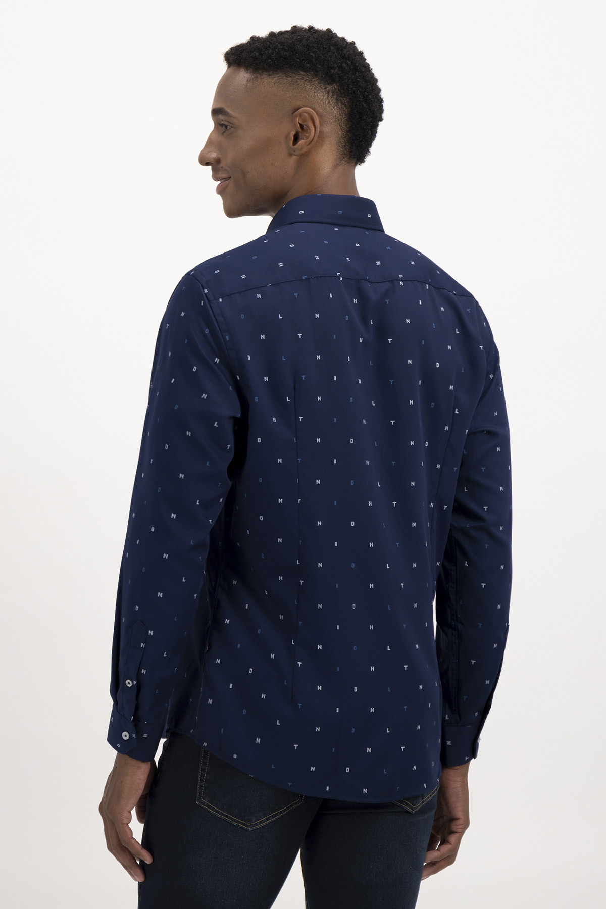 CAMISA CASUAL BAMBOO FIBER SLIM FIT LMENTAL