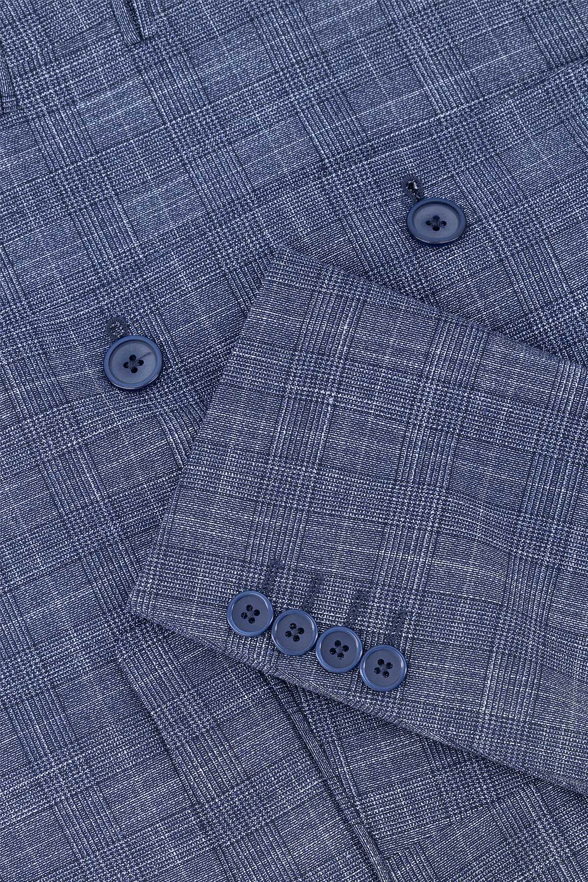SACO CASUAL AZUL MARINO SKINNY FIT LMENTAL image number 4