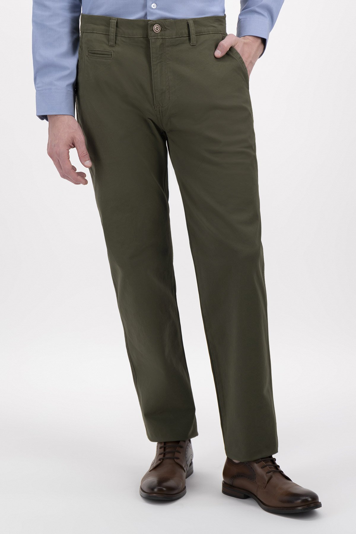 PANTALÓN CASUAL CONTEMPORARY FIT LAMBERTI image number 0