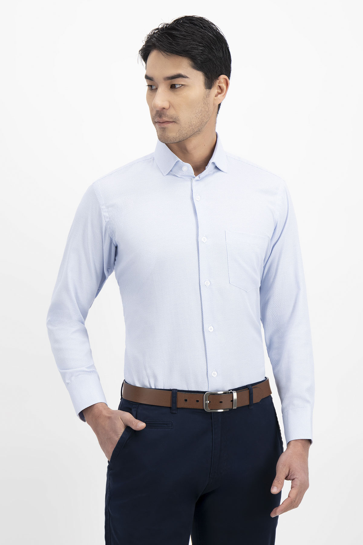 Camisa Formal Non Iron Contemporary Fit
