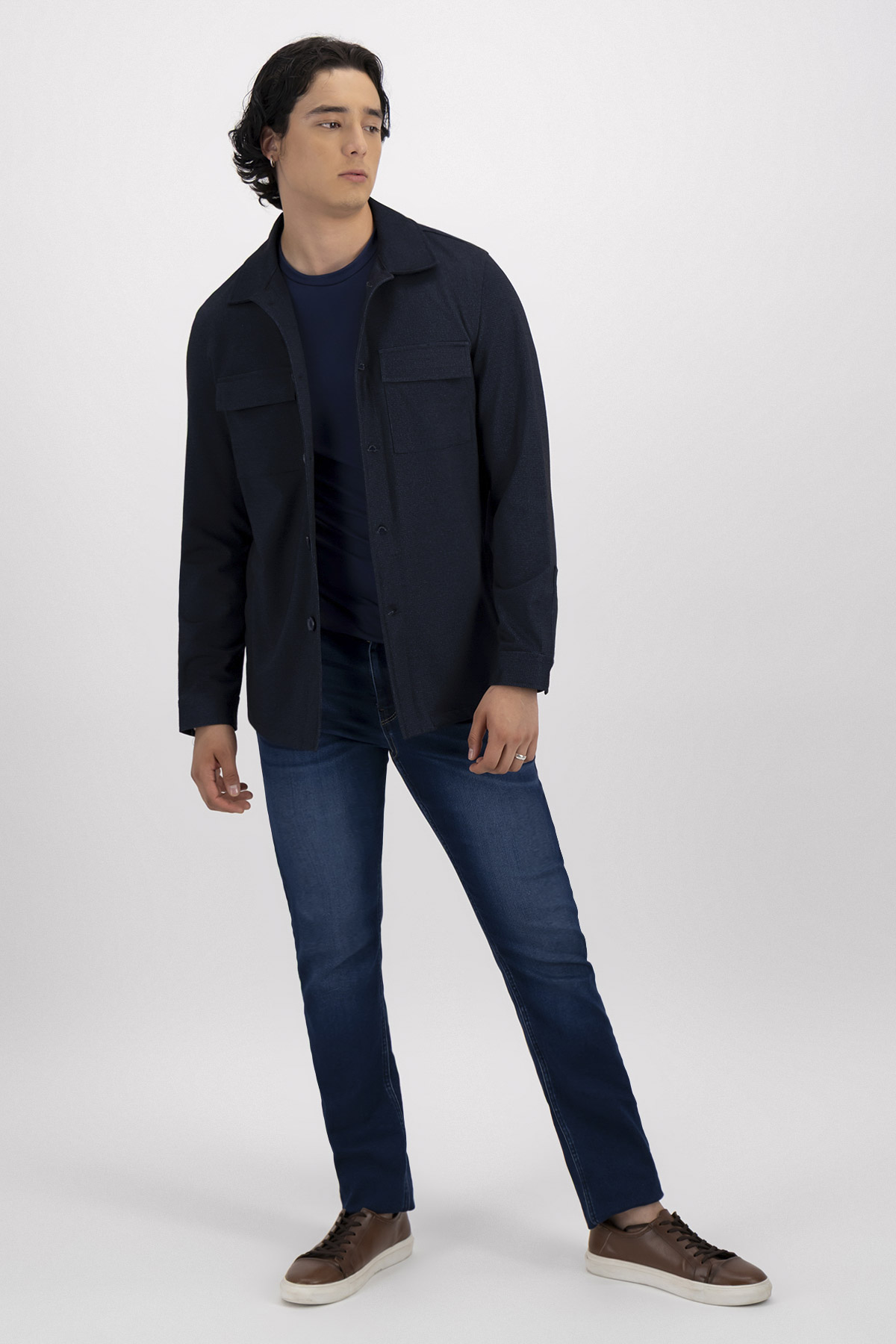 Camisola Casual jersey Slim Fit