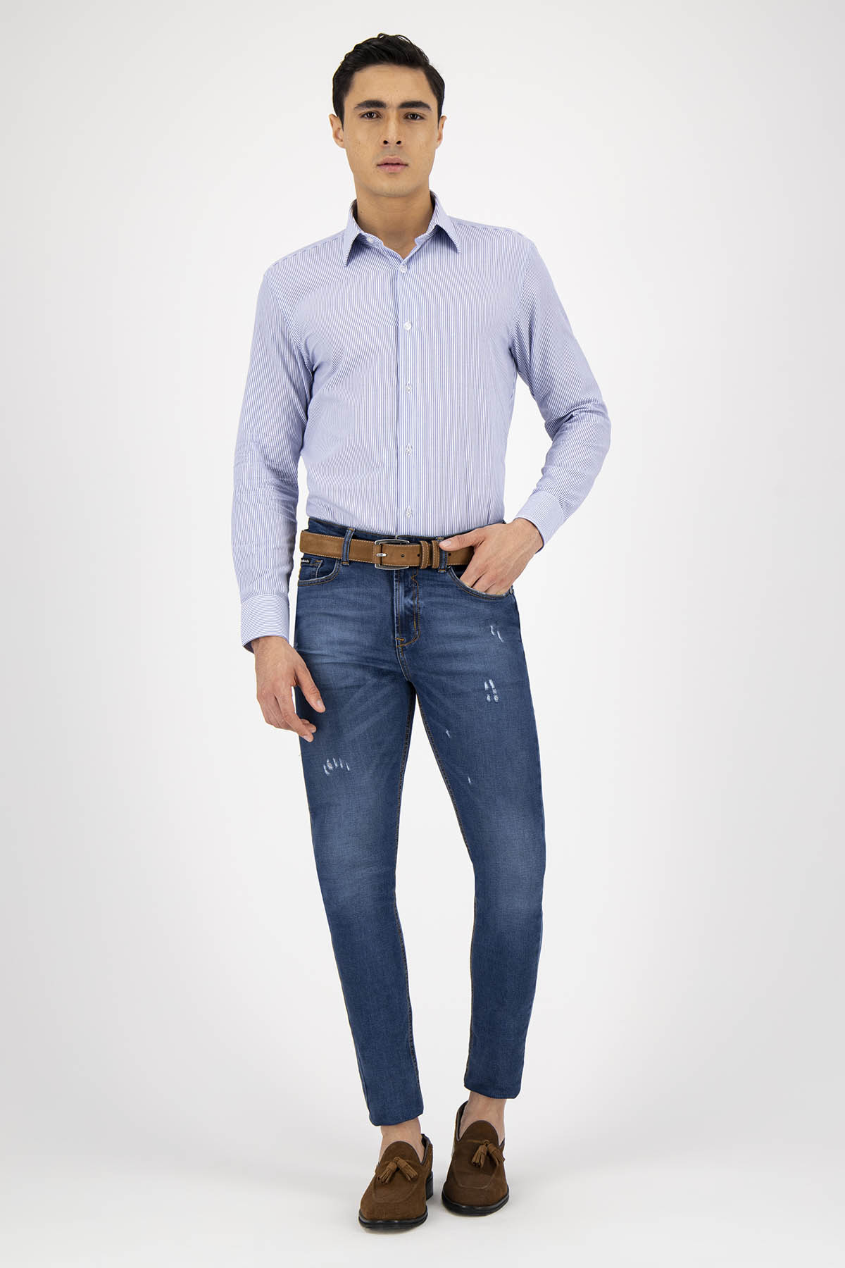 CAMISA VESTIR CONTEMPORARY FIT LAMBERTI