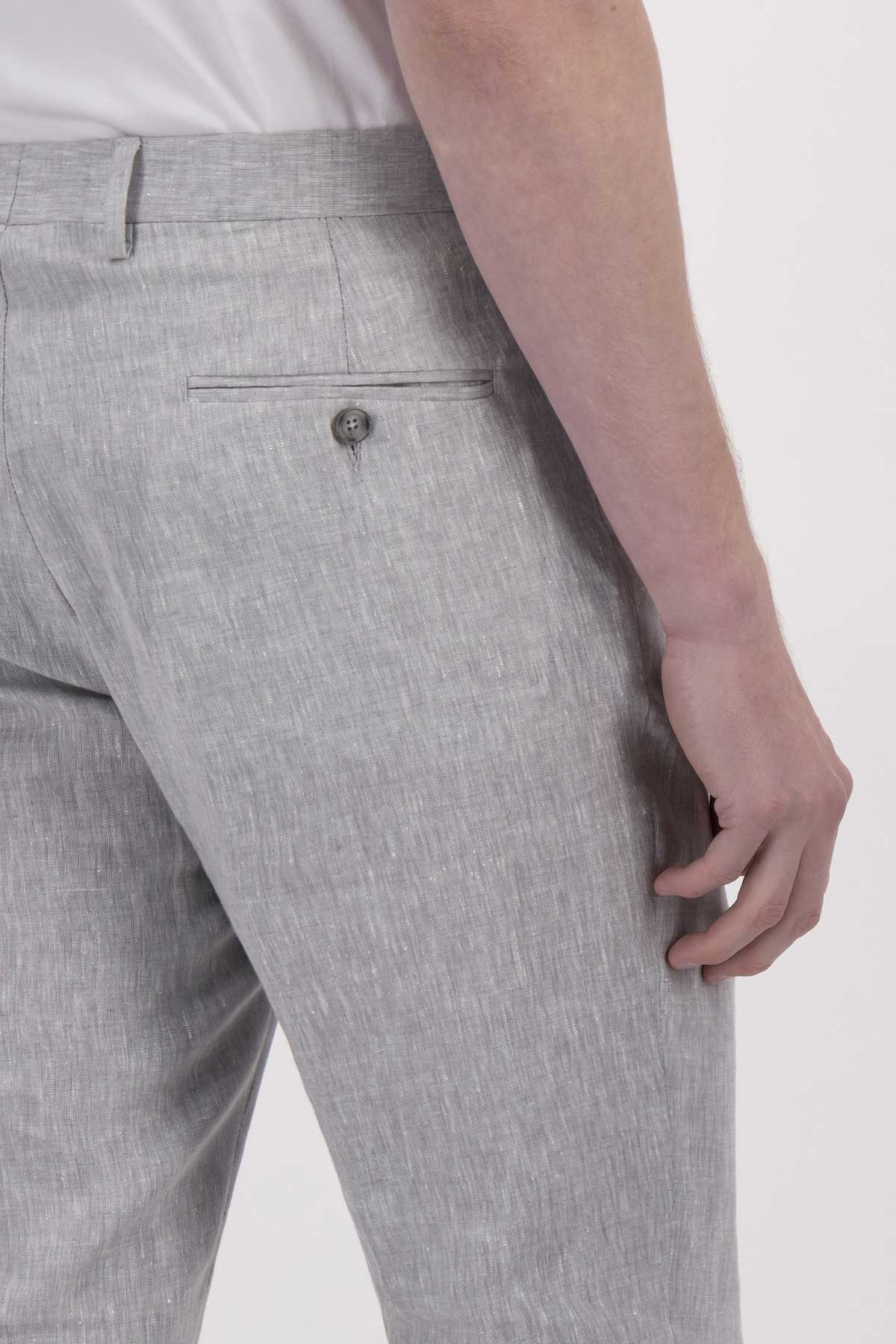 Pantalón Separate Caballero Formal Slim Fit Lino Lmental image number 3