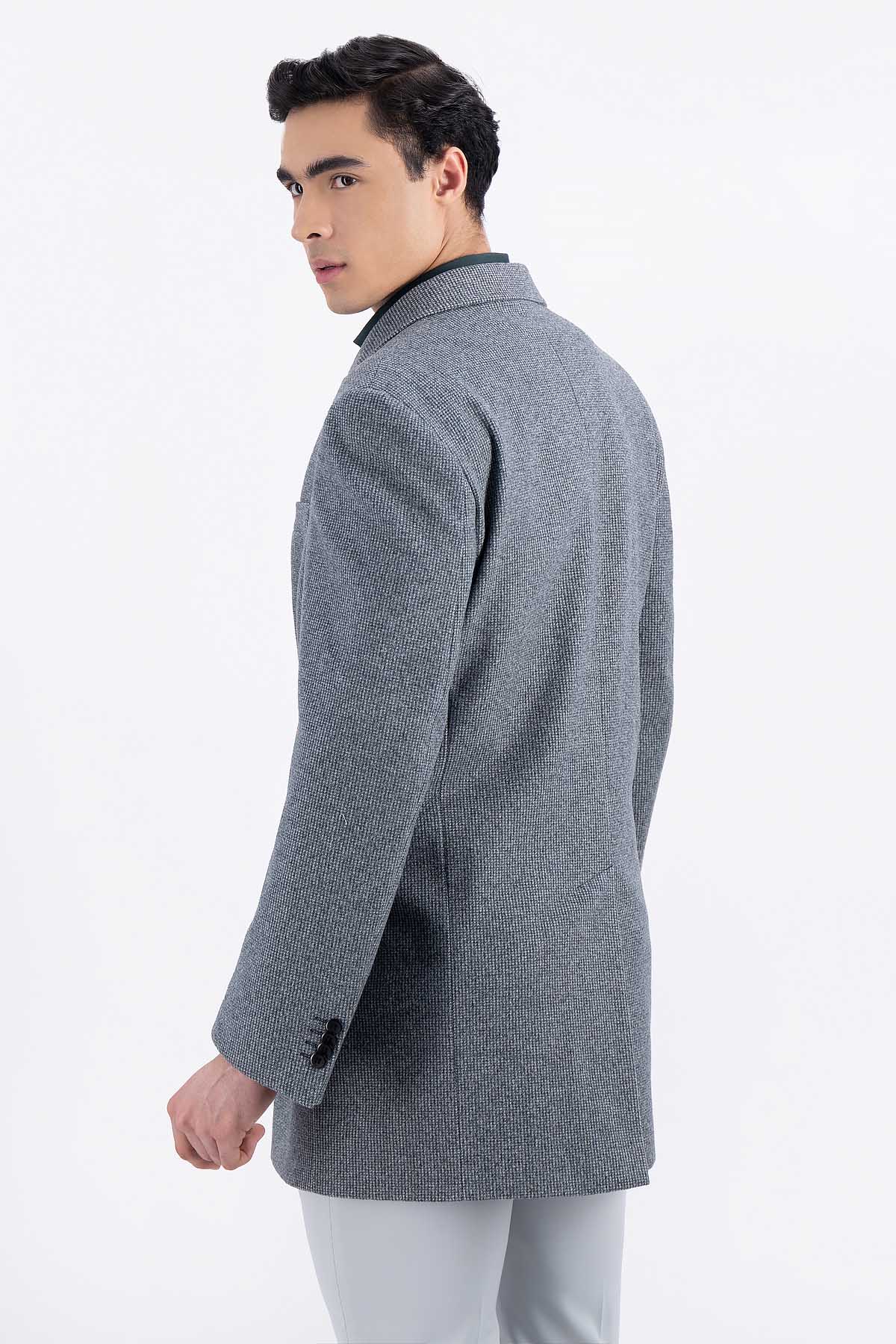 ABRIGO GRIS OXFORD SLIM FIT LMENTAL image number 2