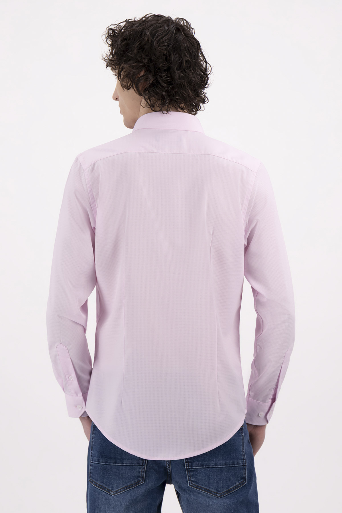 Camisa formal Bamboo Fiber skinny fit Lmental