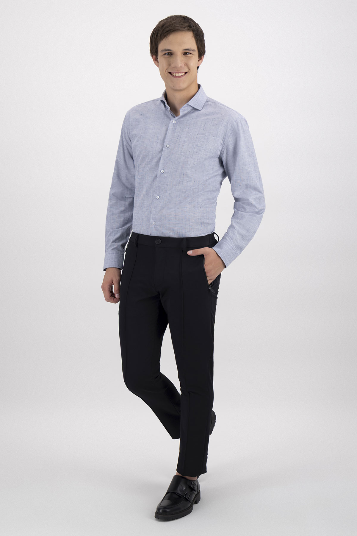 Pantalón Formal Stretch Slim Fit Lmental