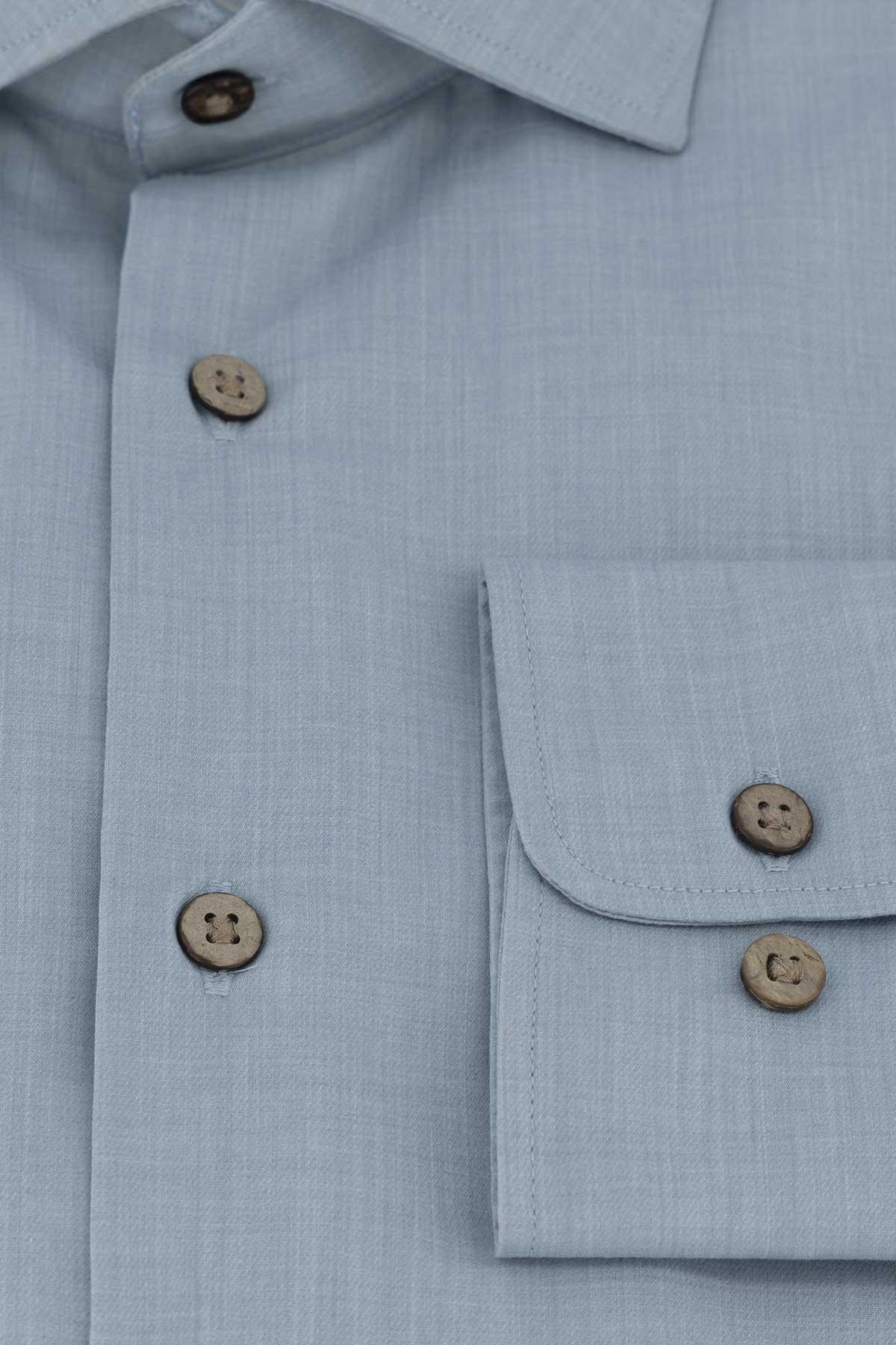 CAMISA FORMAL TLAOLLI CONTEMPORARY FIT MENS FASHION image number 3