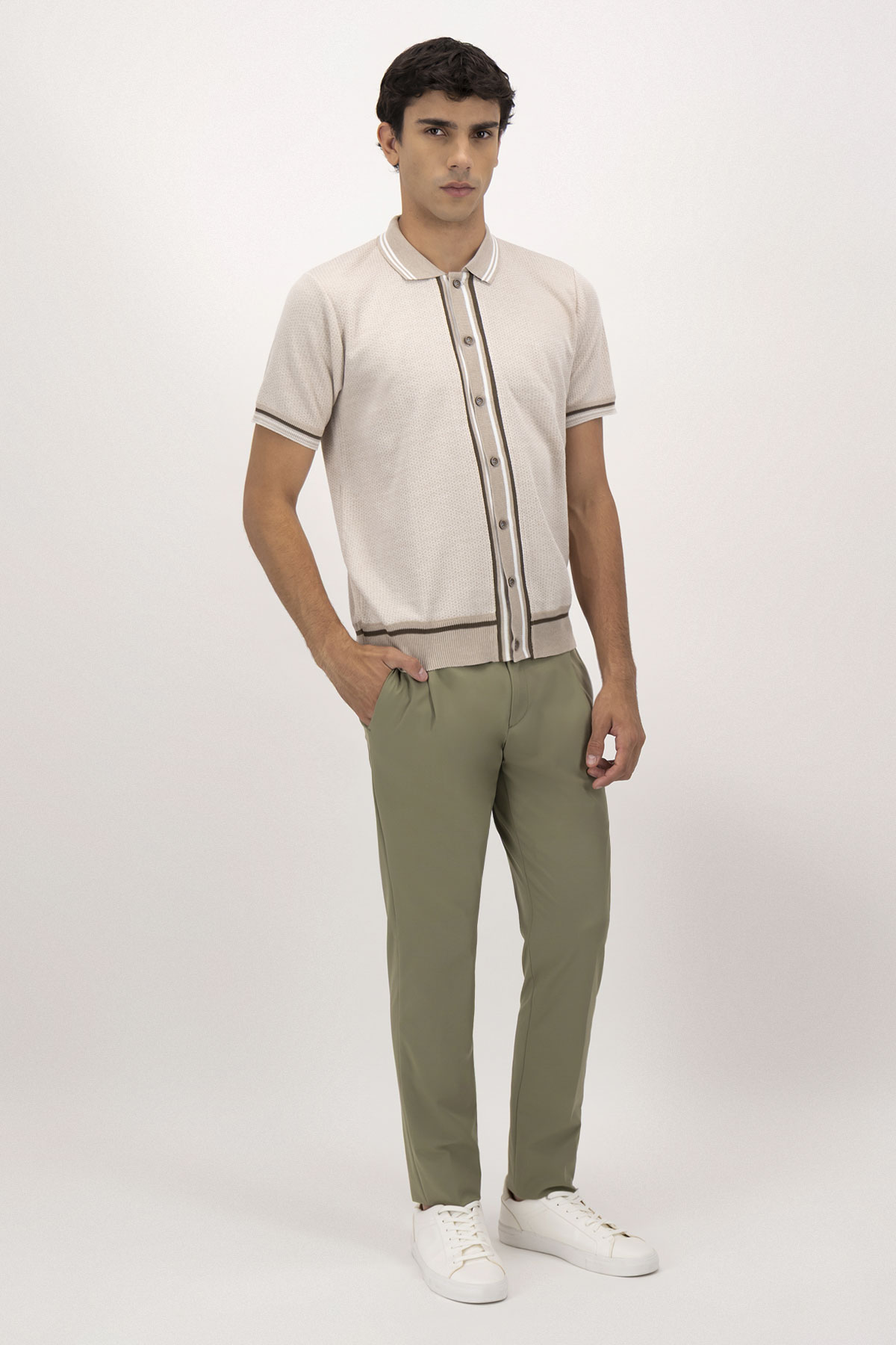 Sueter casual lmental manga corta image number 3