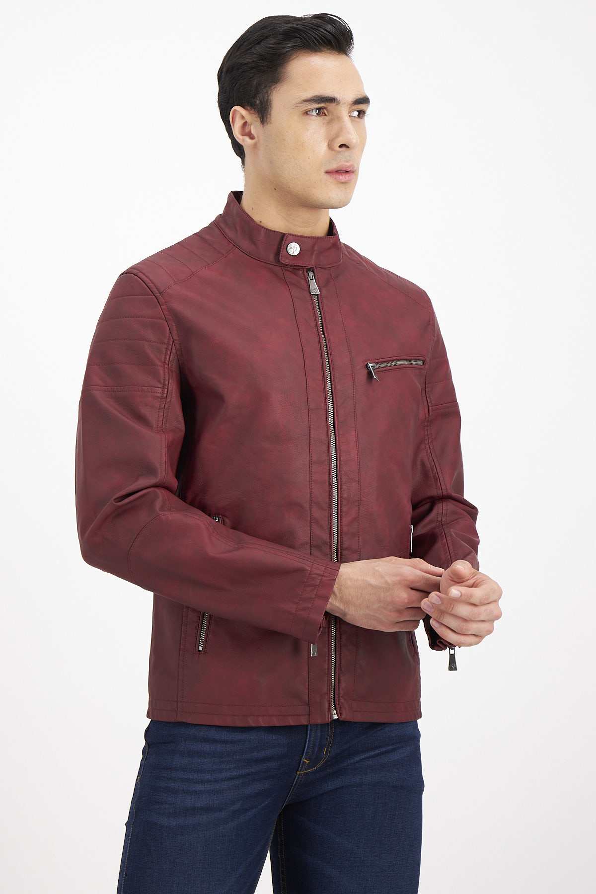 CHAMARRA SLIM FIT LMENTAL image number 1