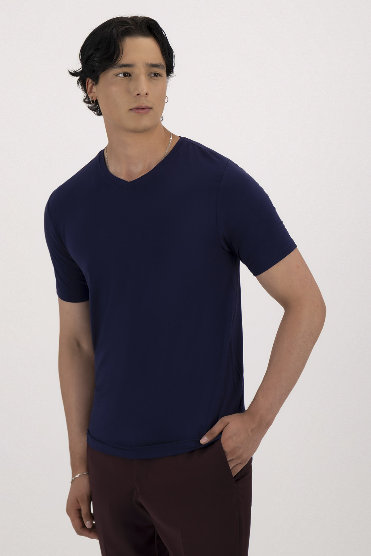 Playera Bamboo Slim Fit Lmental