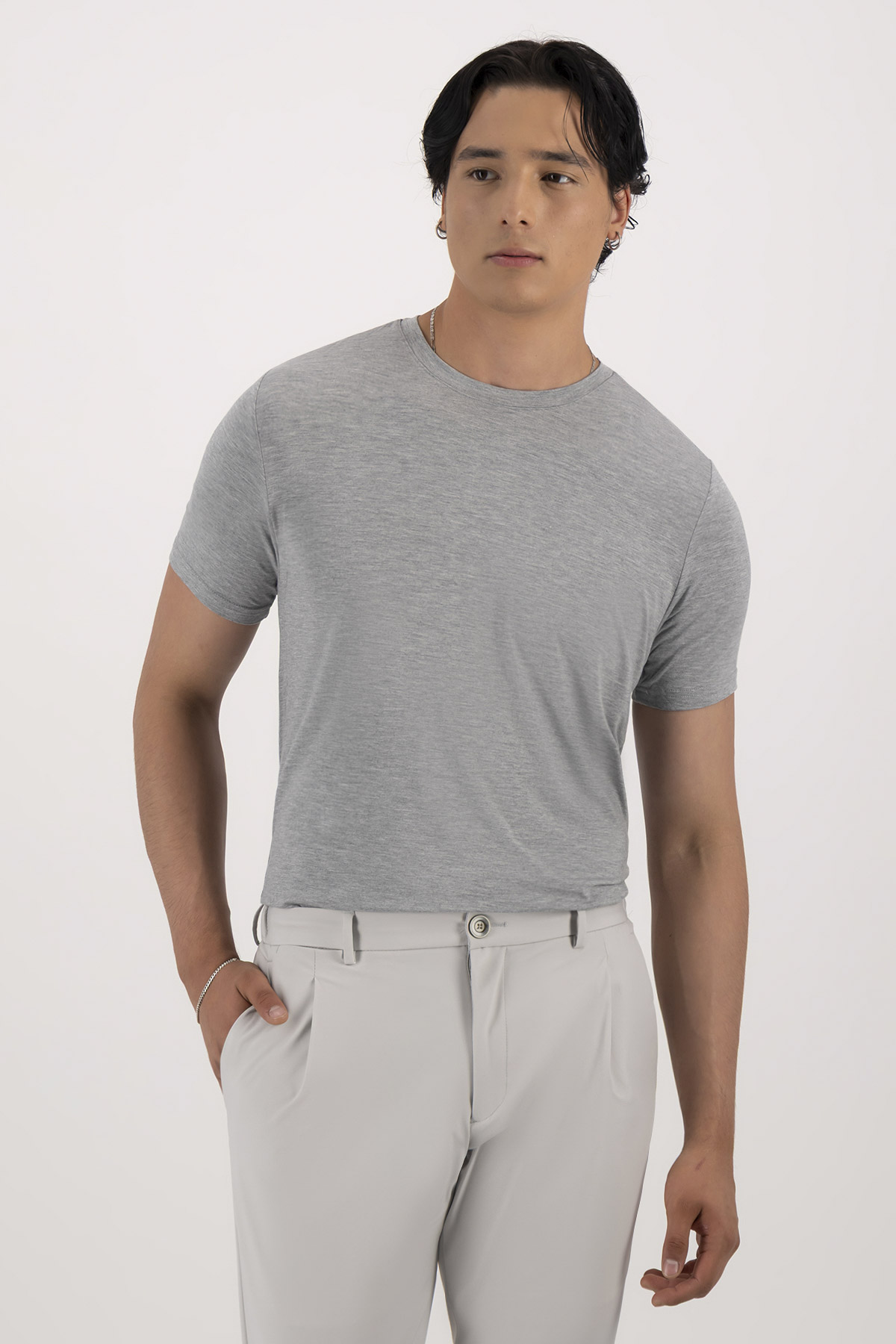 Playera Bamboo Slim Fit Lmental image number 4