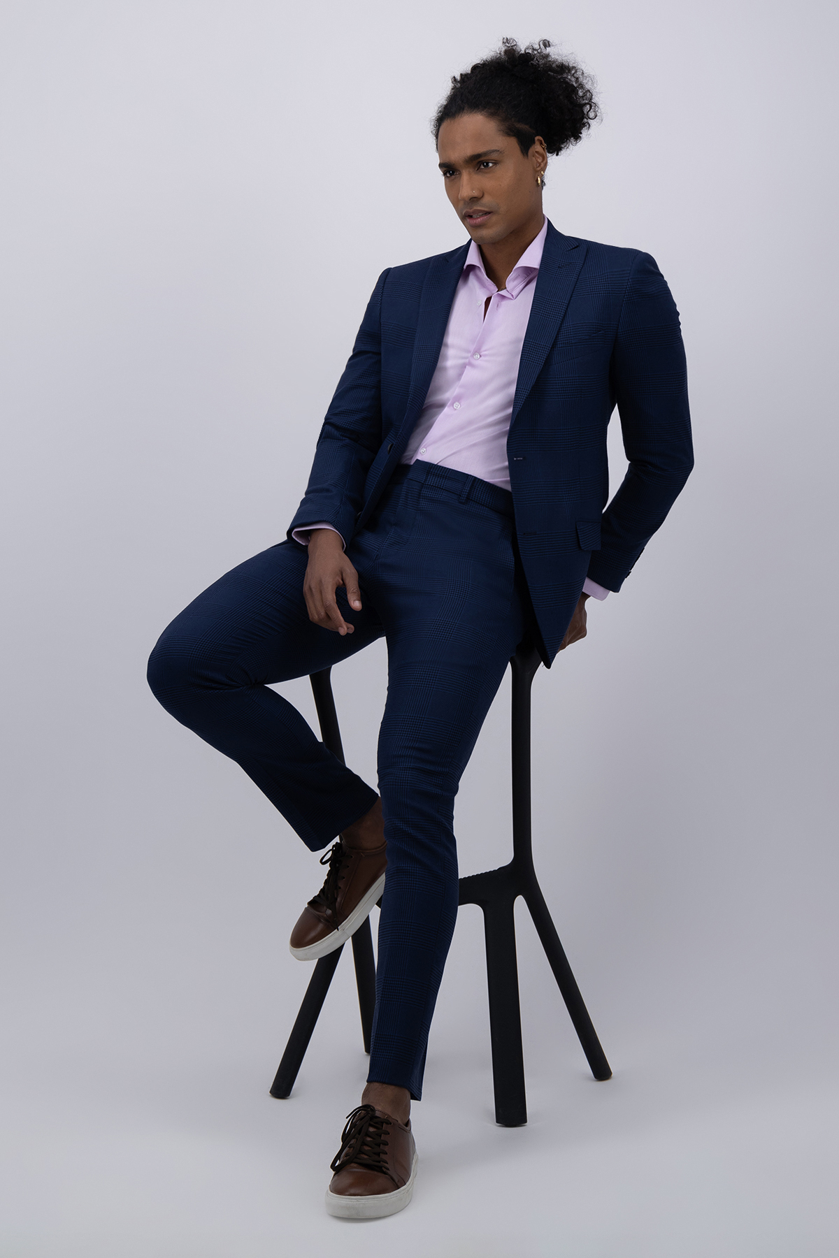 SACO SEPARATE AZUL MARINO SLIM FIT LMENTAL image number 1