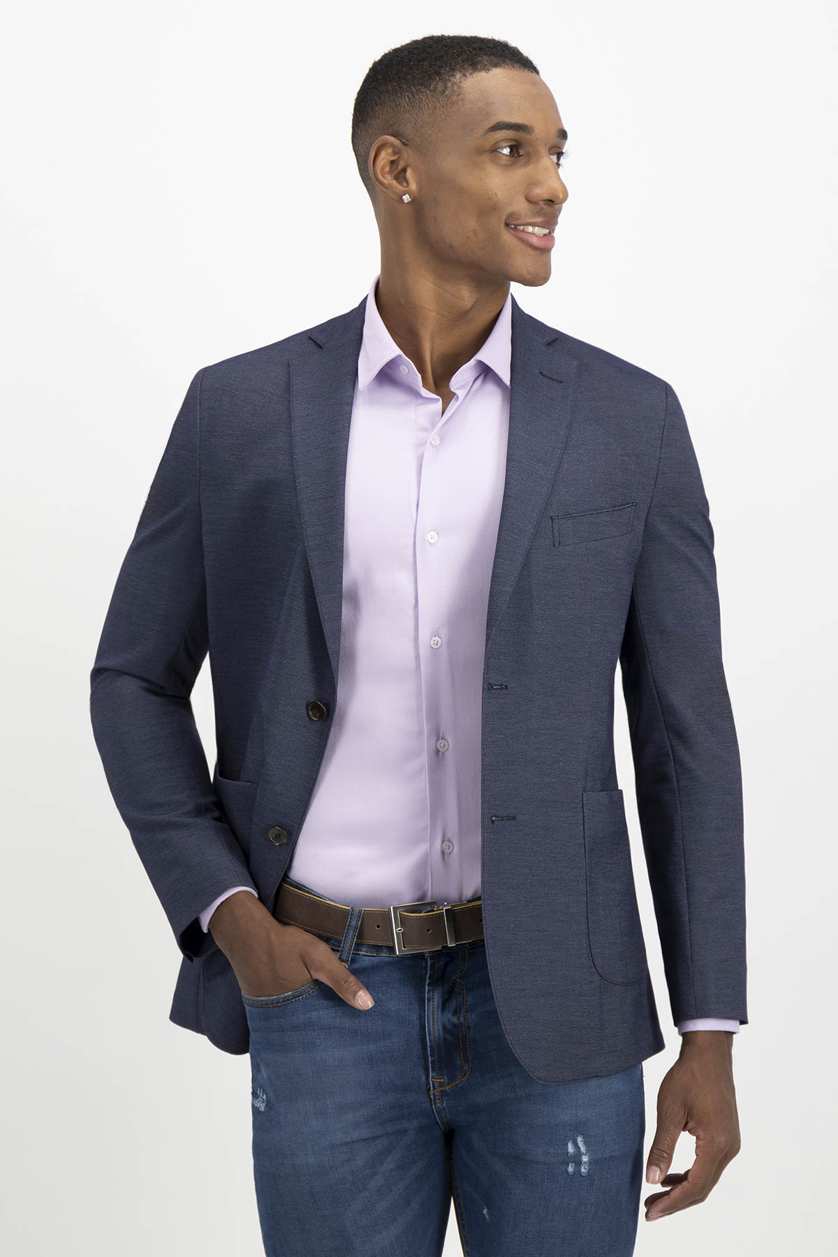 SACO FORMAL SLIM FIT LMENTAL image number 0