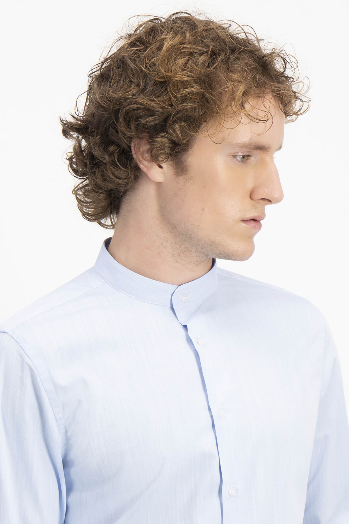 CAMISA FORMAL BAMBOO FIBER SKINNY FIT LMENTAL image number 2