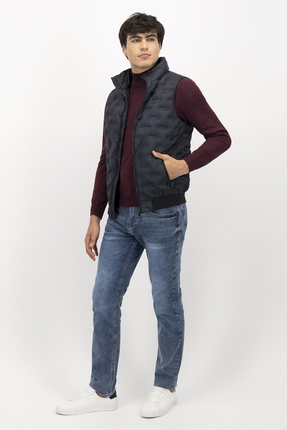 CHALECO CASUAL SLIM FIT LMENTAL image number 3