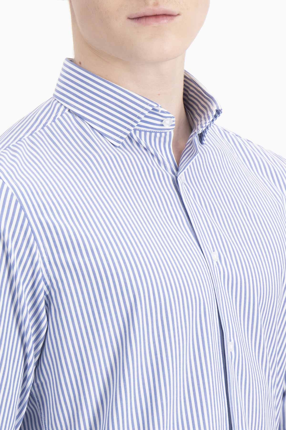 CAMISA FORMAL BAMBOO FIBER SKINNY FIT LMENTAL image number 2