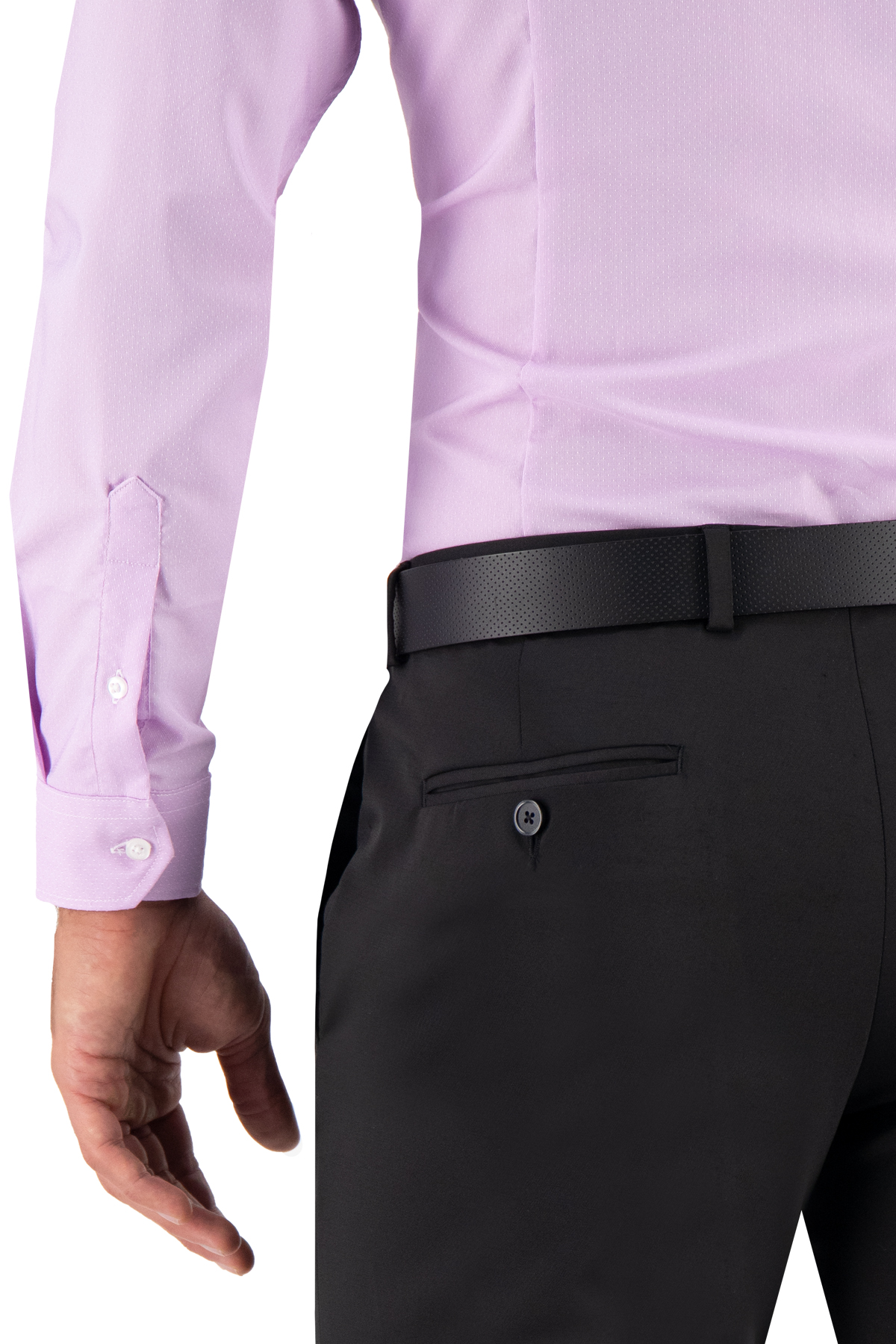 CAMISA VESTIR LILA SLIM FIT LMENTAL image number 3
