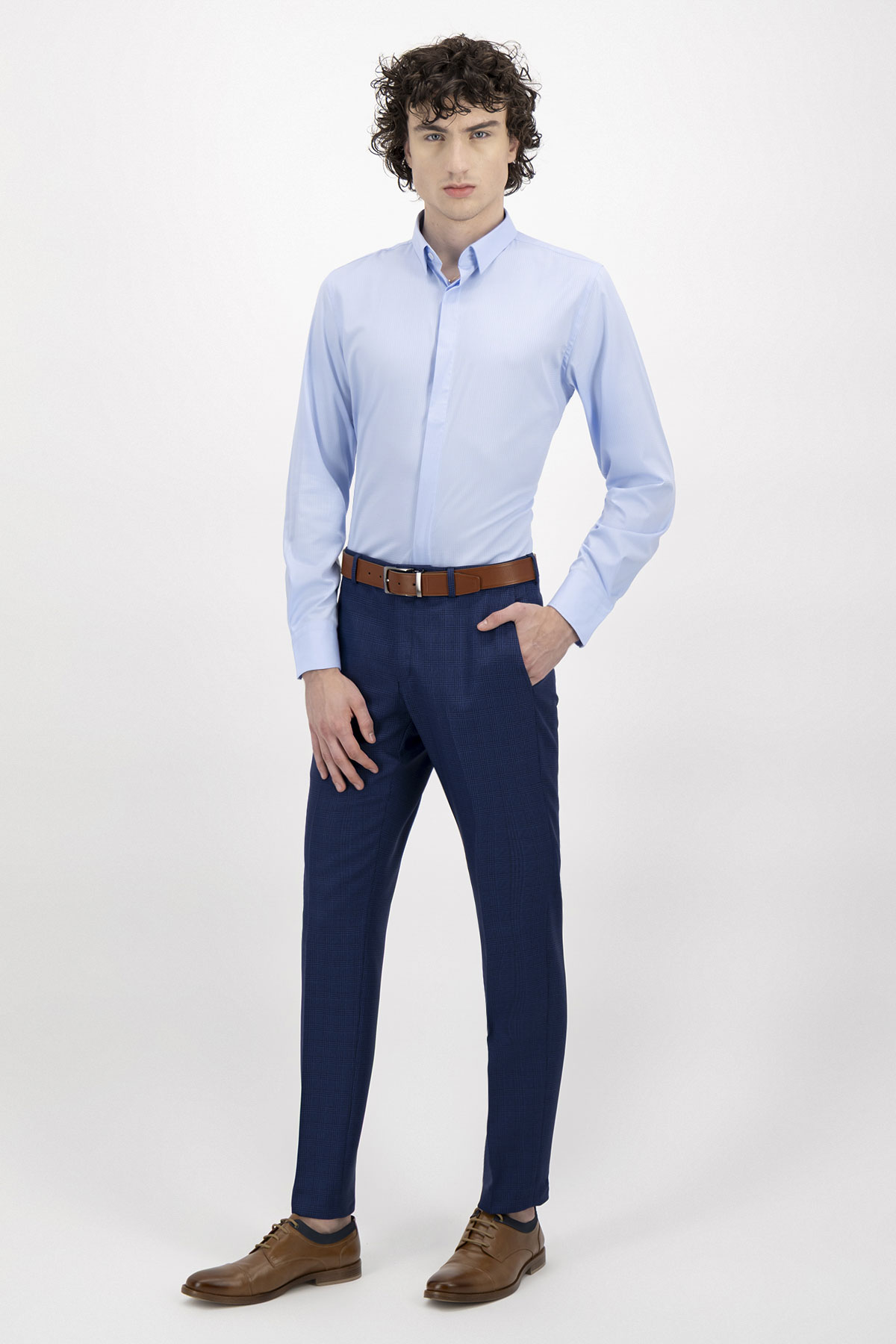 Camisa Formal Bamboo Fiber Skinny Fit Lmental image number 3