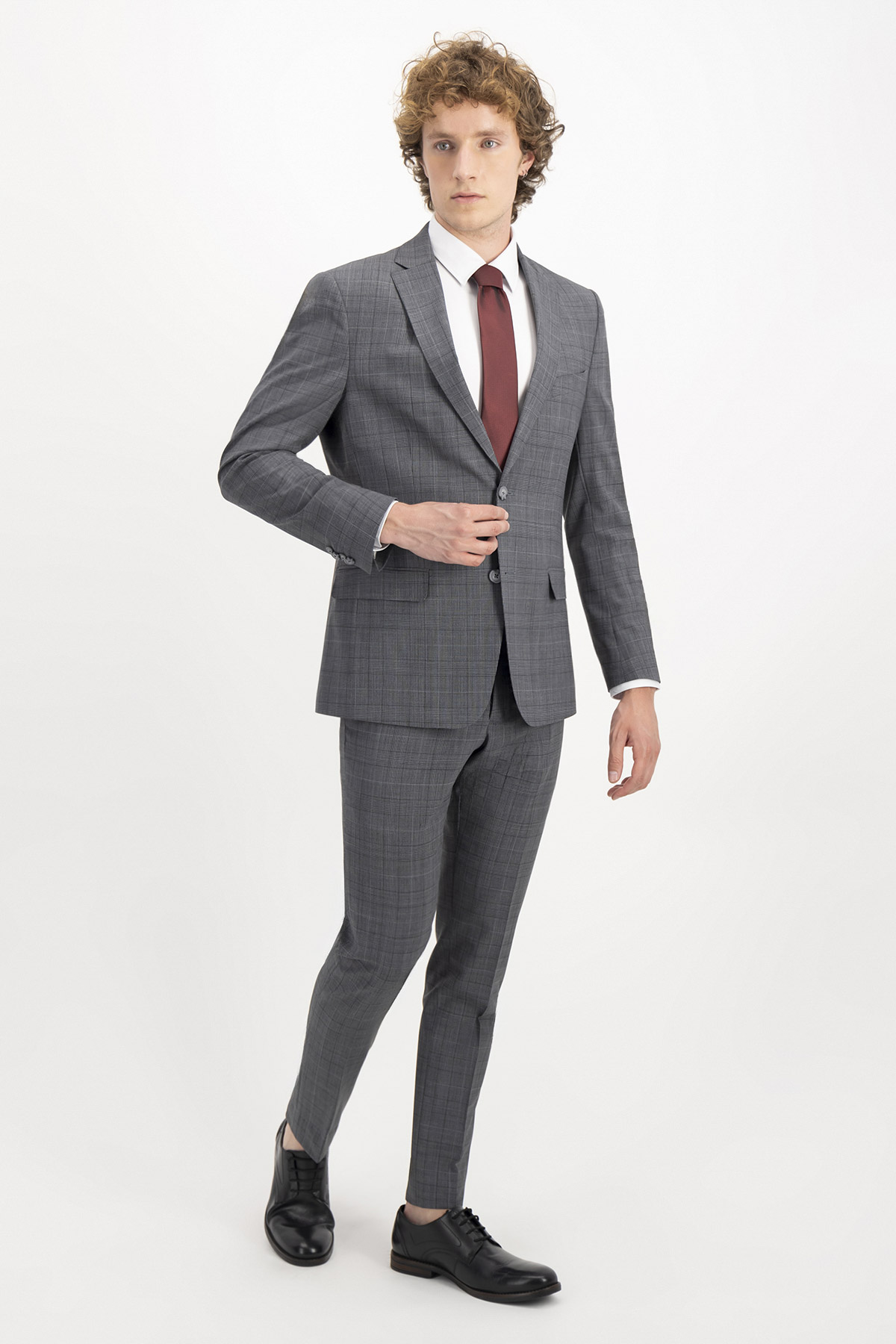 TRAJE FRESCO DI LANA SLIM FIT LAMBERTI image number 0