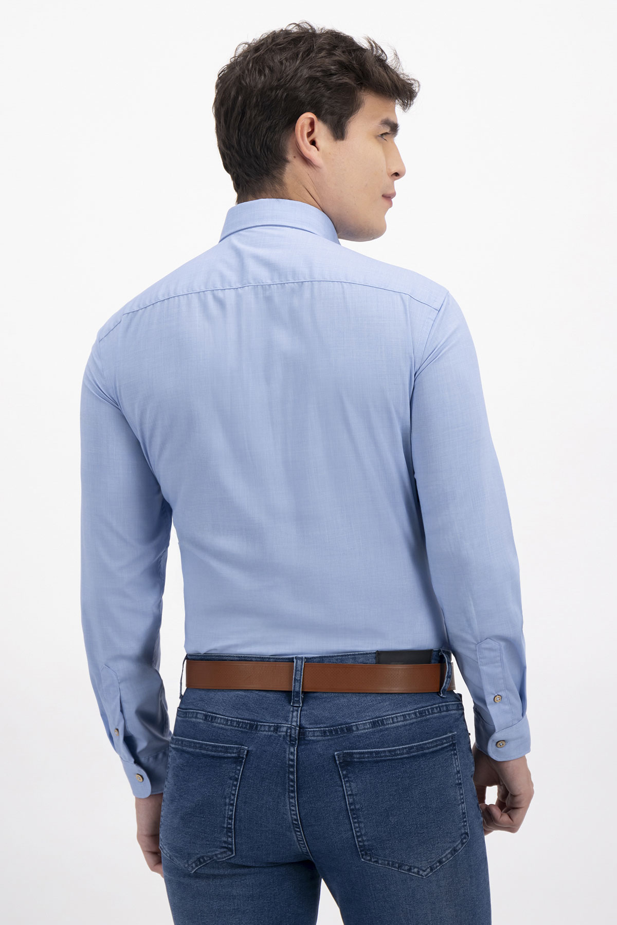 CAMISA CASUAL TLAOLLI SLIM FIT MENS FASHION