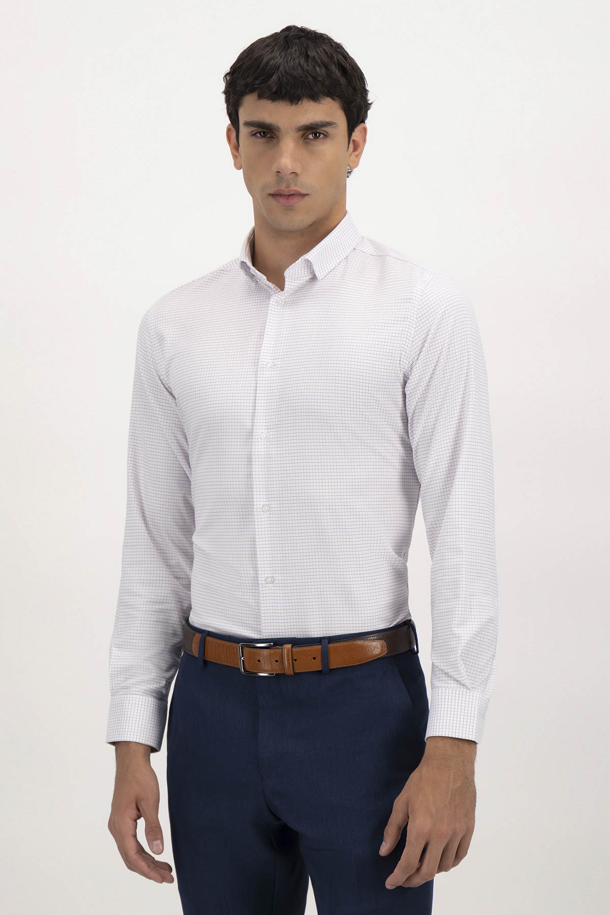 Camisa Formal Bamboo Fiber Skinny Fit Lmental