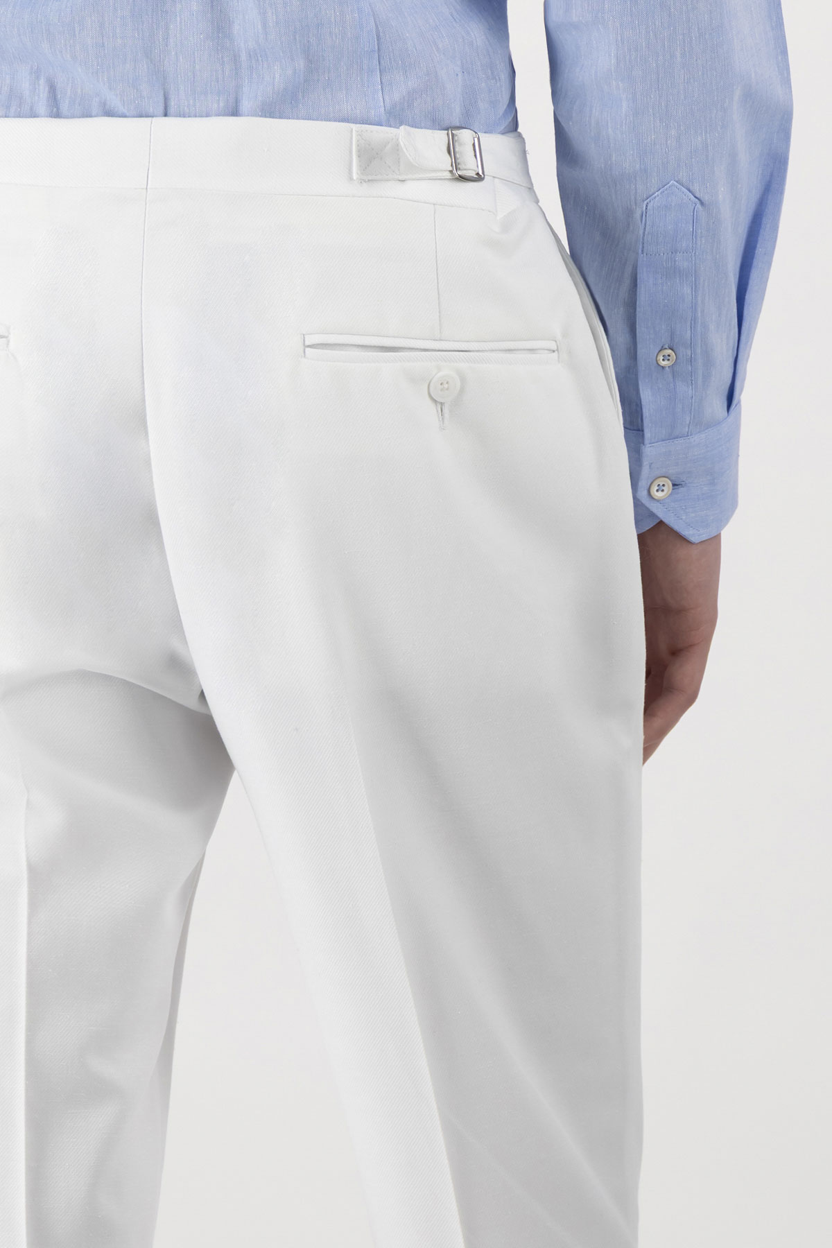 Pantalón Formal Linen Slim Fit Lamberti image number 3