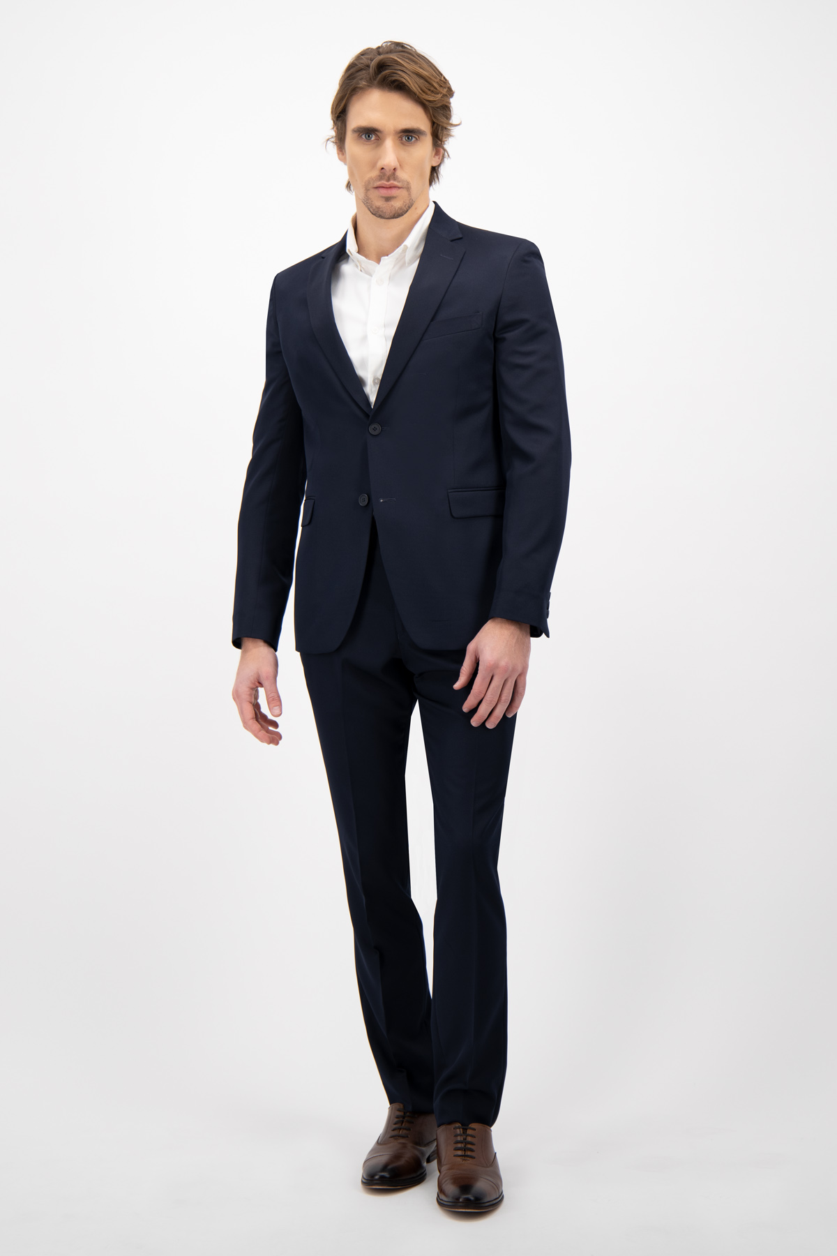TRAJE MACHINE WASHABLE SLIM FIT SONNETI image number 0