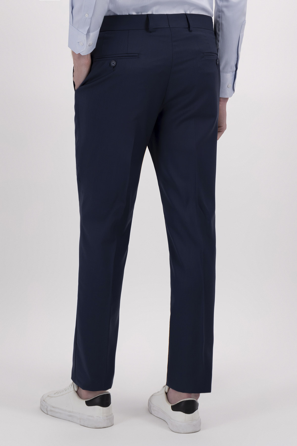 TRAJE FRESCO DI LANA CONTEMPORARY FIT LAMBERTI image number 4