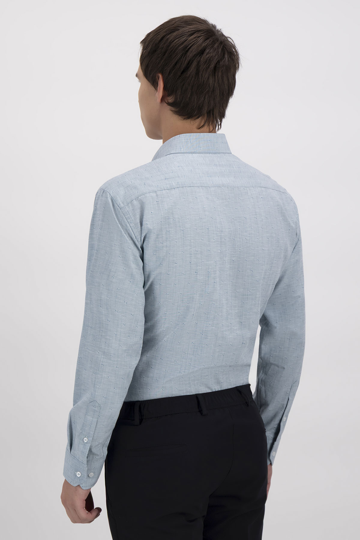 Camisa Formal Linen Slim Fit