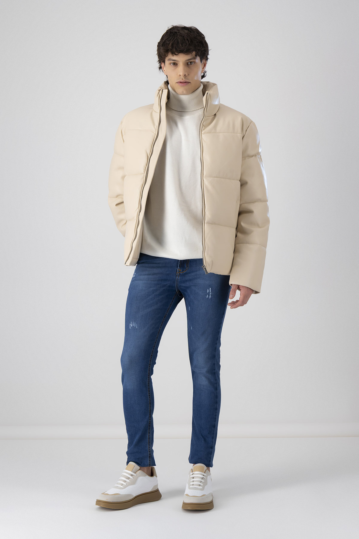 Chamarra Acolchada Slim Fit Lmental