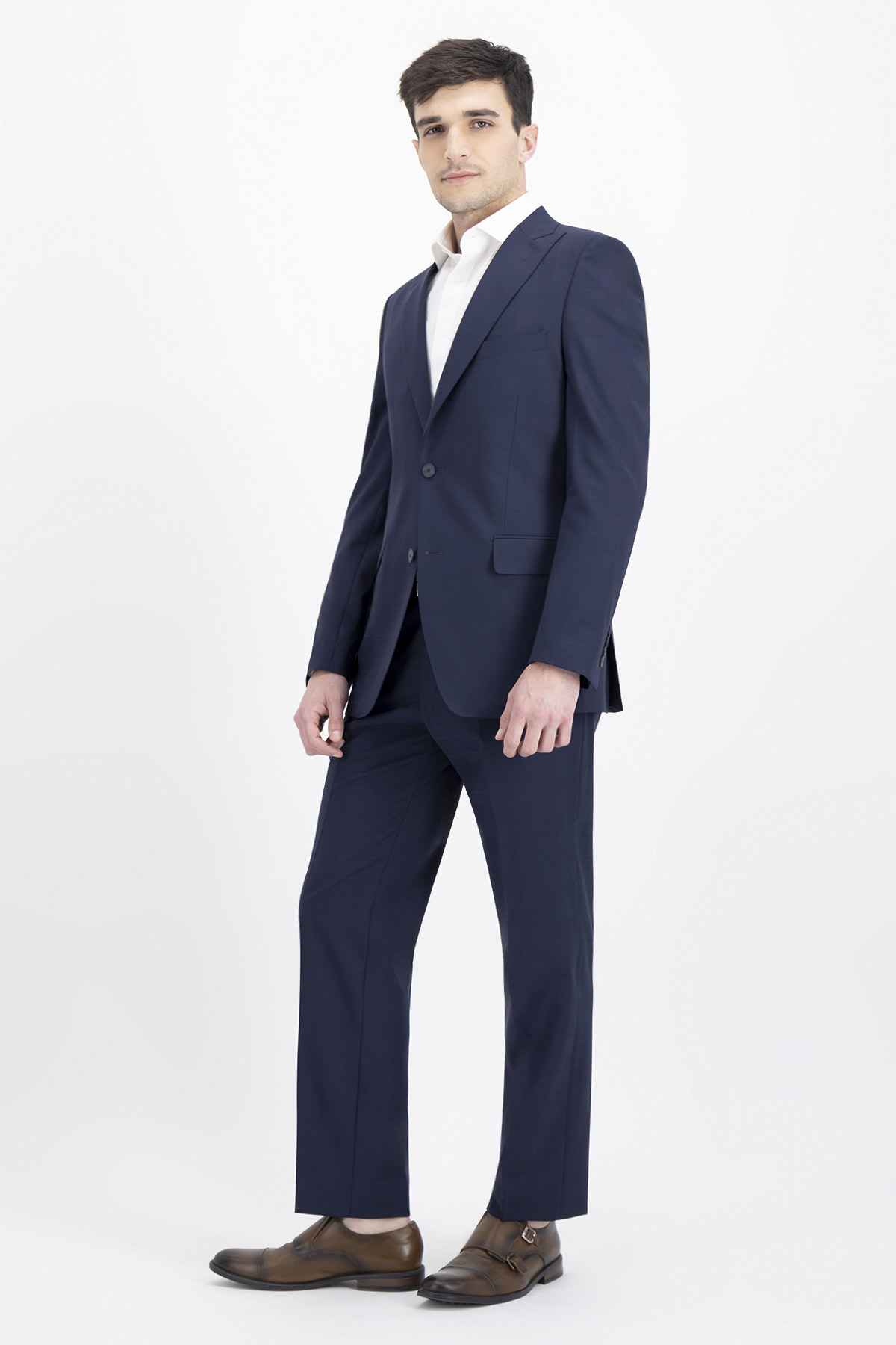 TRAJE FRESCO DI LANA CONTEMPORARY FIT LAMBERTI image number 1