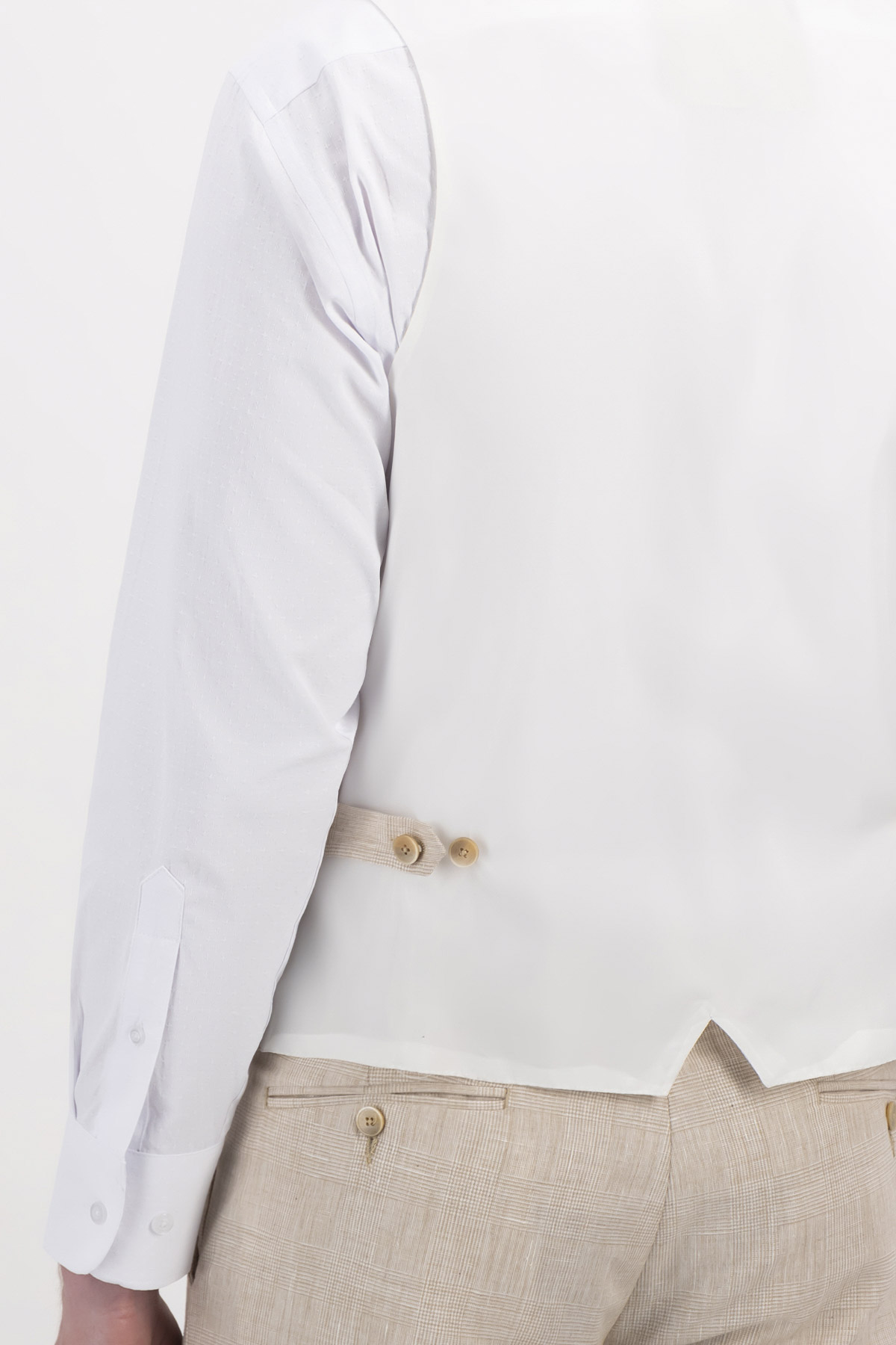 Chaleco Vestir Caballero Formal Slim Fit Lino Lmental image number 2