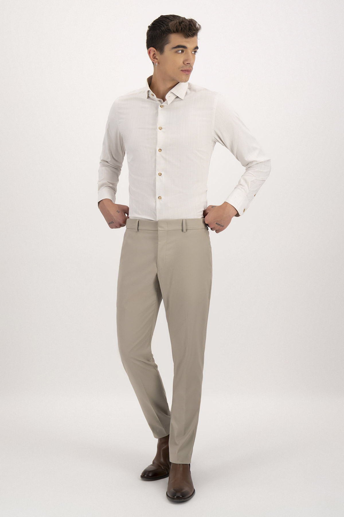 Pantalón Separate Bamboo Fiber Slim image number 4