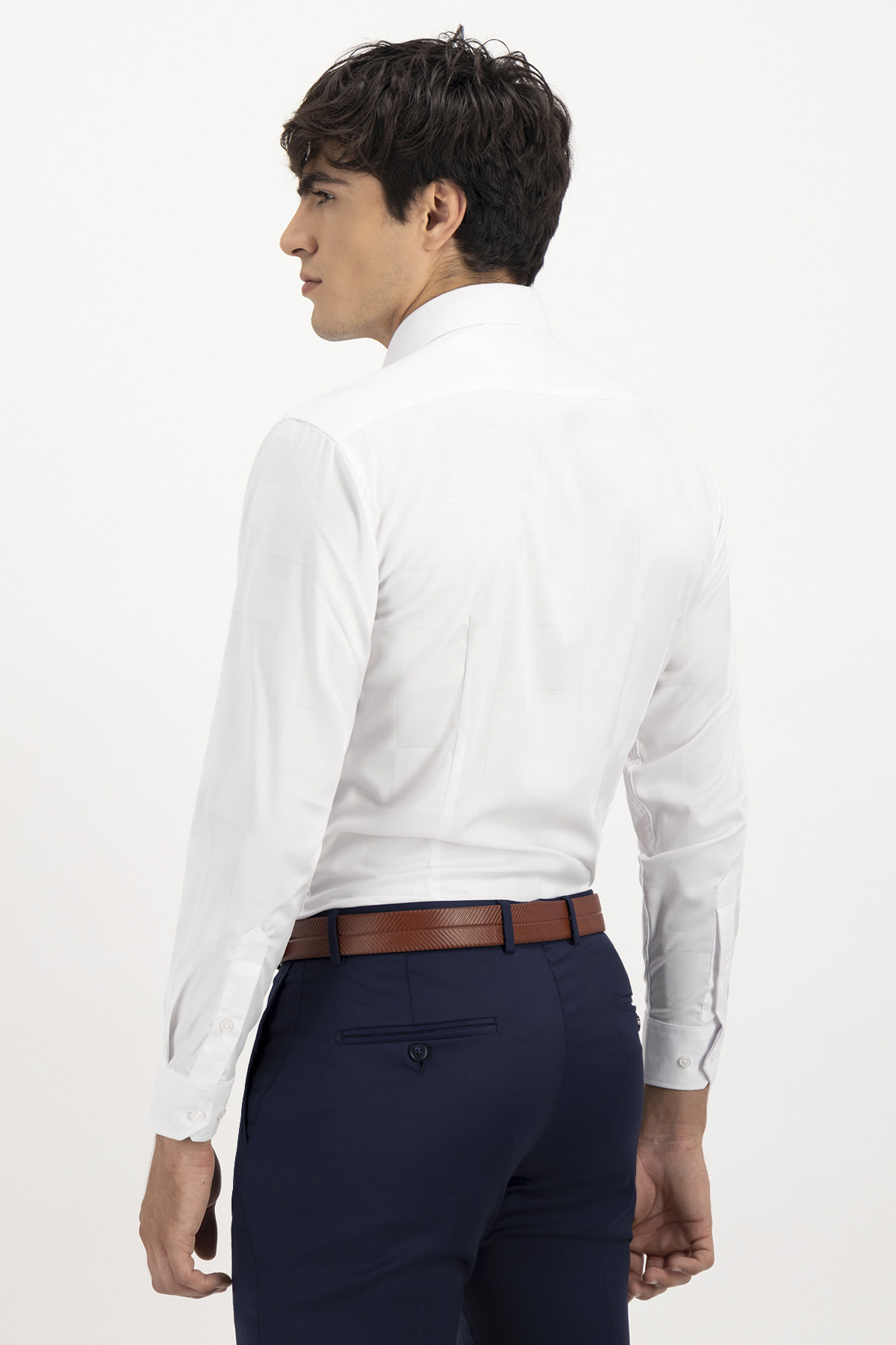 CAMISA FORMAL MILK TOUCH SLIM FIT LMENTAL image number 1