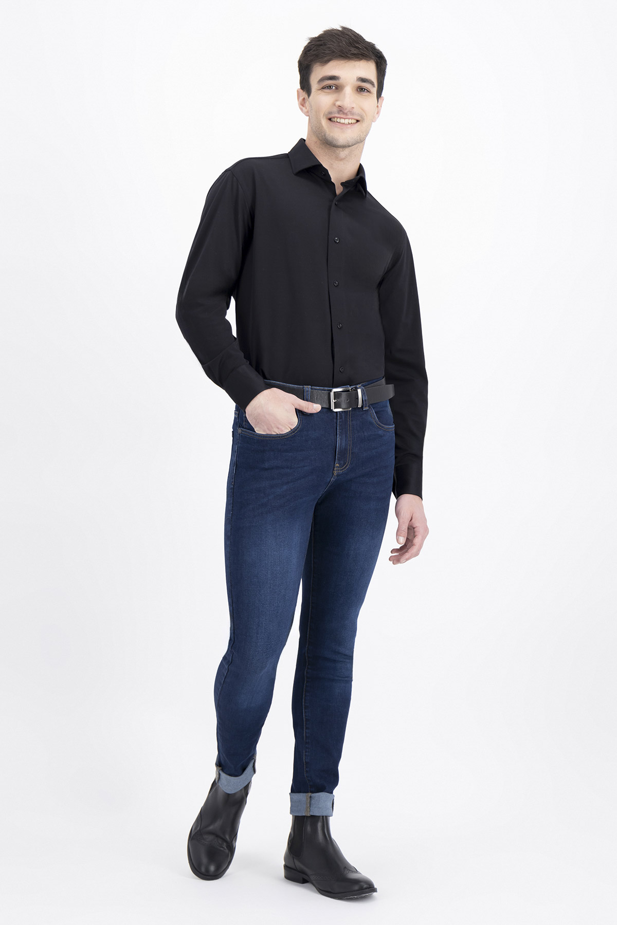 JEANS MODERN FIT LAMBERTI image number 0