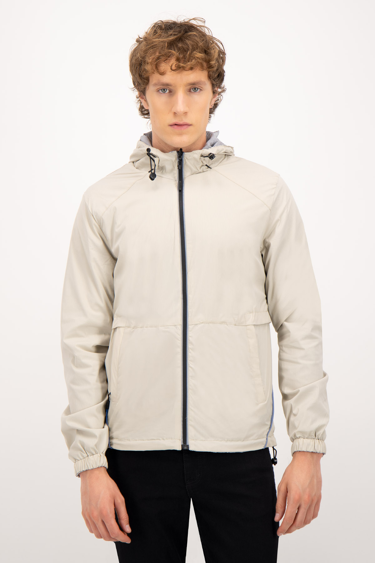 CHAMARRA CASUAL REVERSIBLE SLIM FIT LMENTAL image number 0