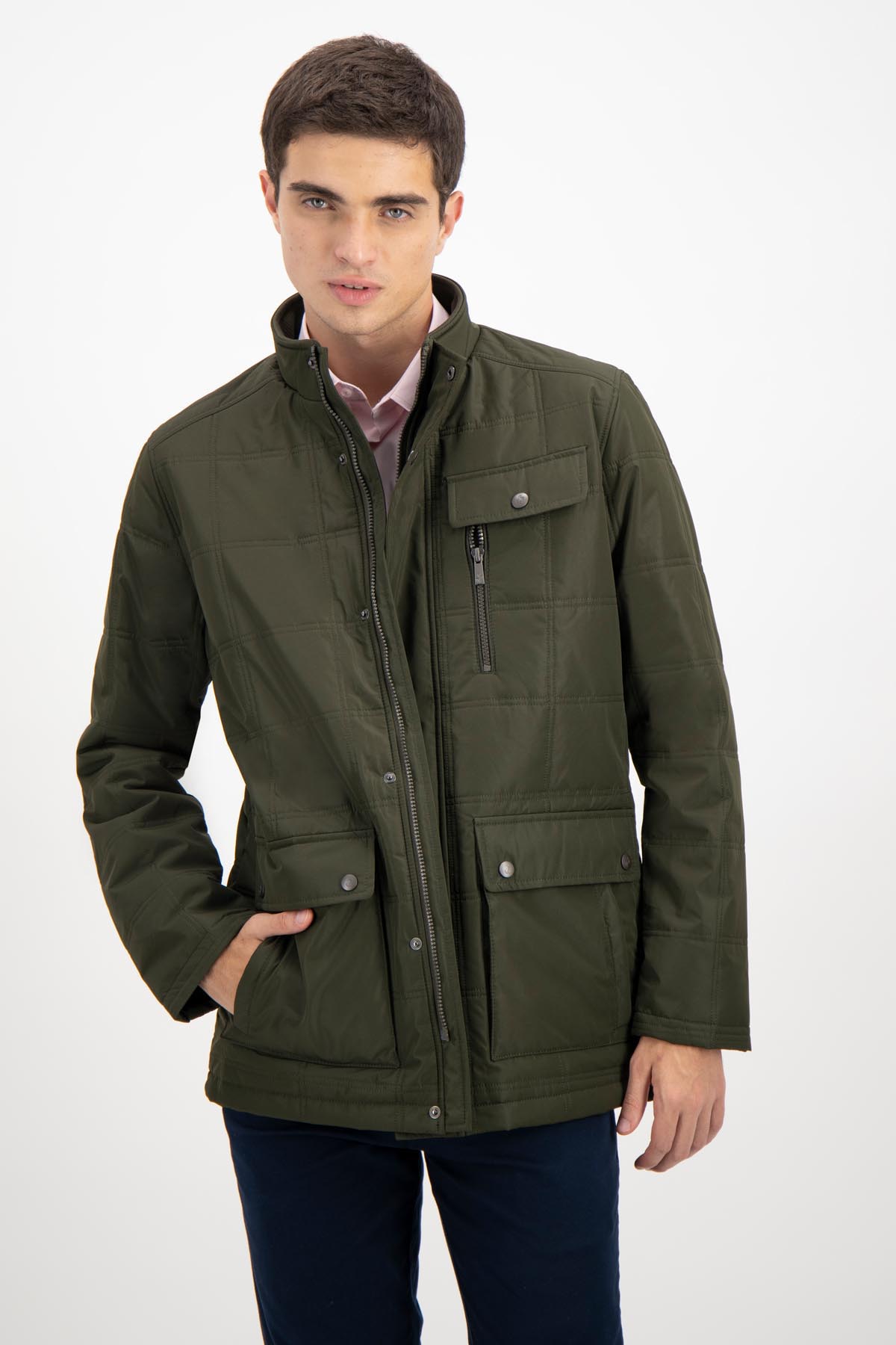 CHAMARRA MODERN FIT ROYALTON image number 1