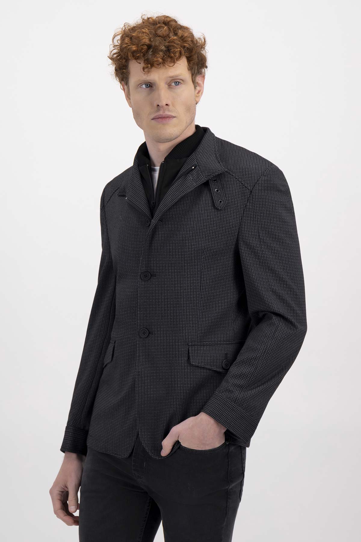 SACO FORMAL SLIM FIT LMENTAL