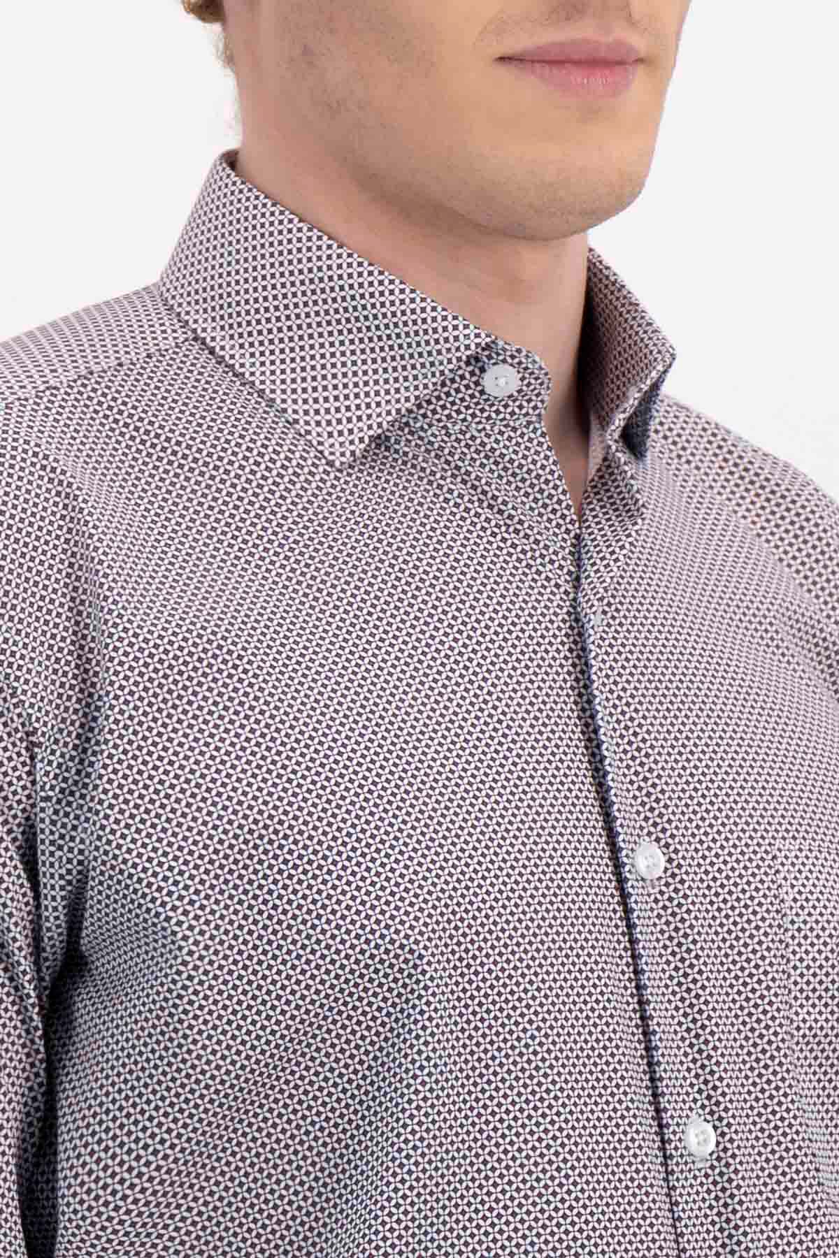 CAMISA FORMAL TENCEL EASY DRY CONTEMPORARY FIT LAMBERTI image number 2