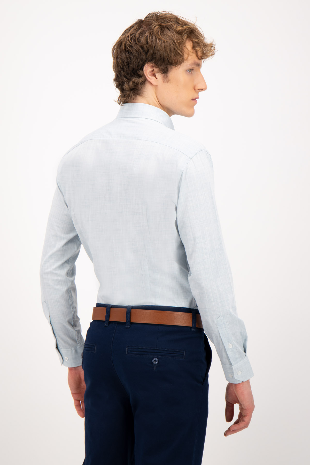 CAMISA FORMAL BAMBOO FIBER SLIM FIT LMENTAL