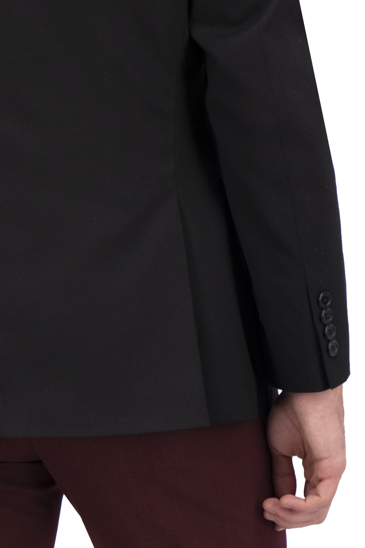 SACO SEPARATE NEGRO SLIM FIT LMENTAL image number 3