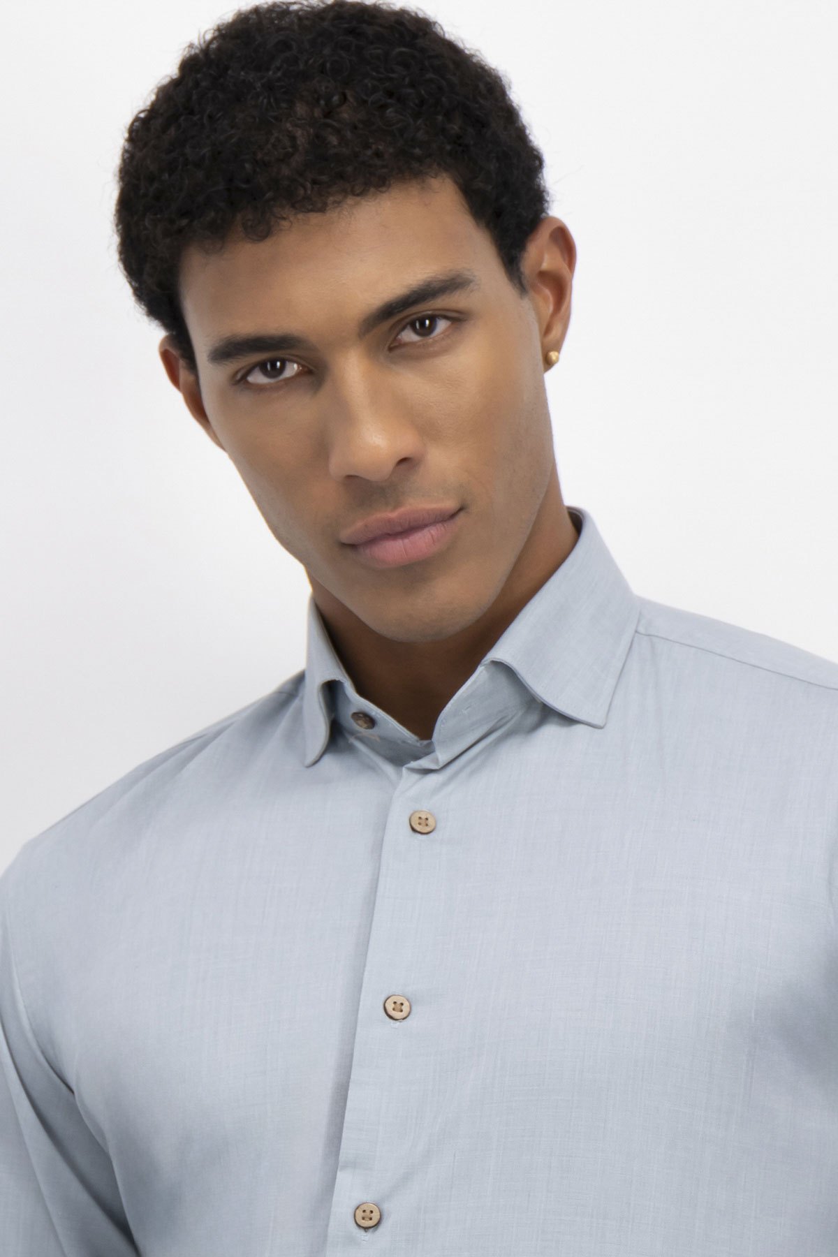 CAMISA FORMAL TLAOLLI CONTEMPORARY FIT MENS FASHION image number 1