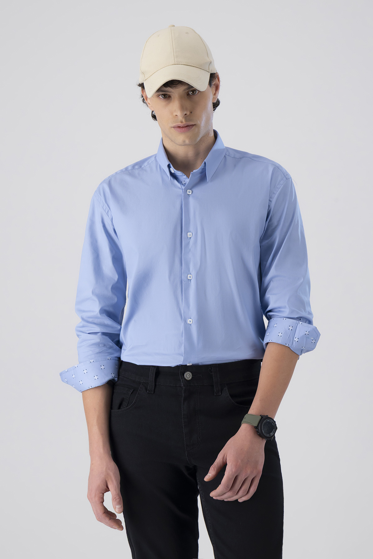 Camisa Casual Move Slim Fit Lmental