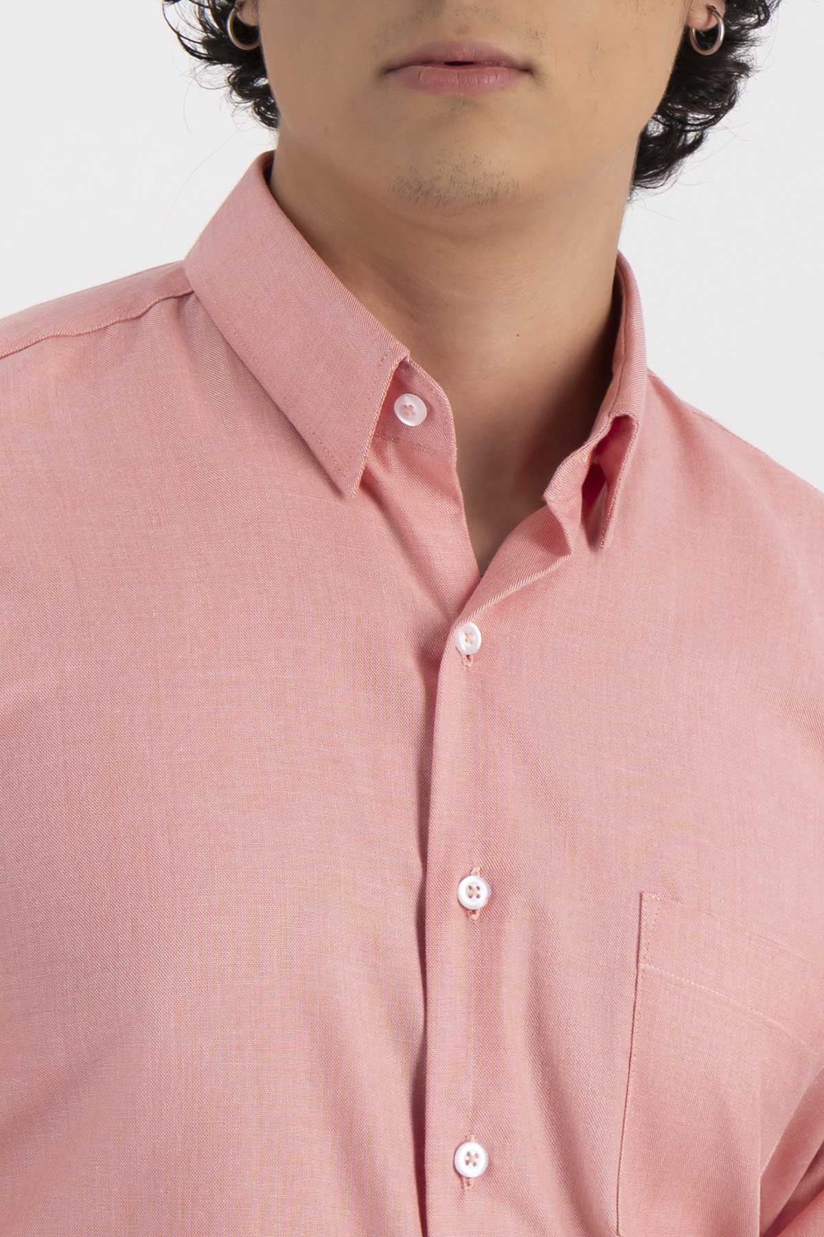 Camisa Cotton Blend Contemporary image number 3