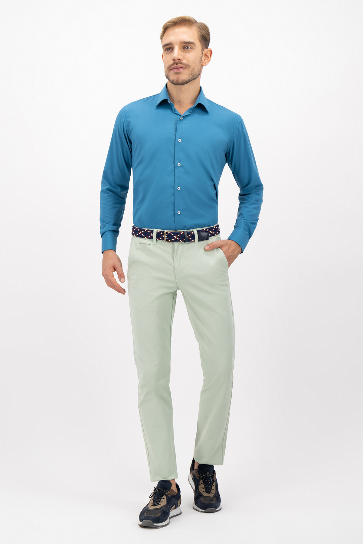 PANTALÓN CASUAL SLIM FIT LMENTAL