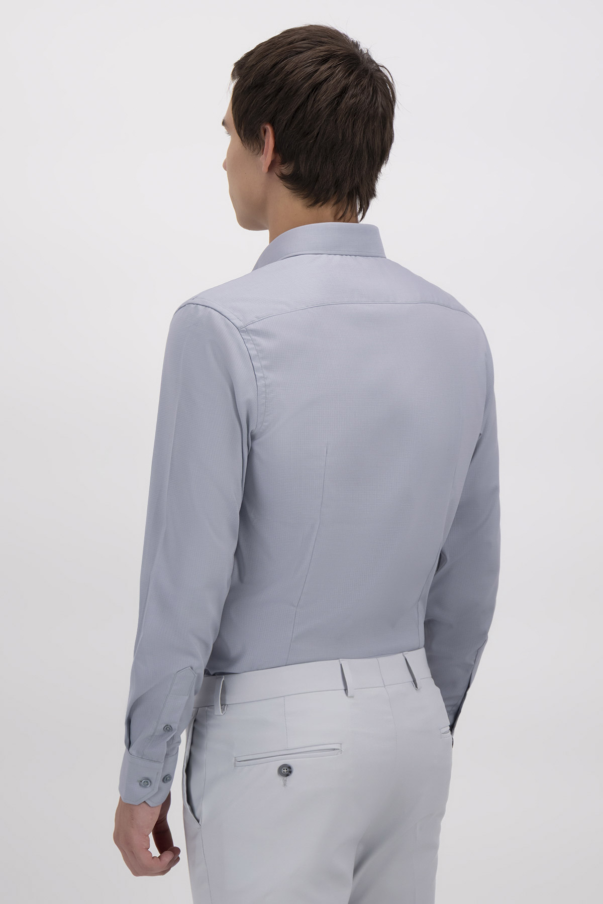 Camisa Formal Milk Touch Skinny Fit image number 3